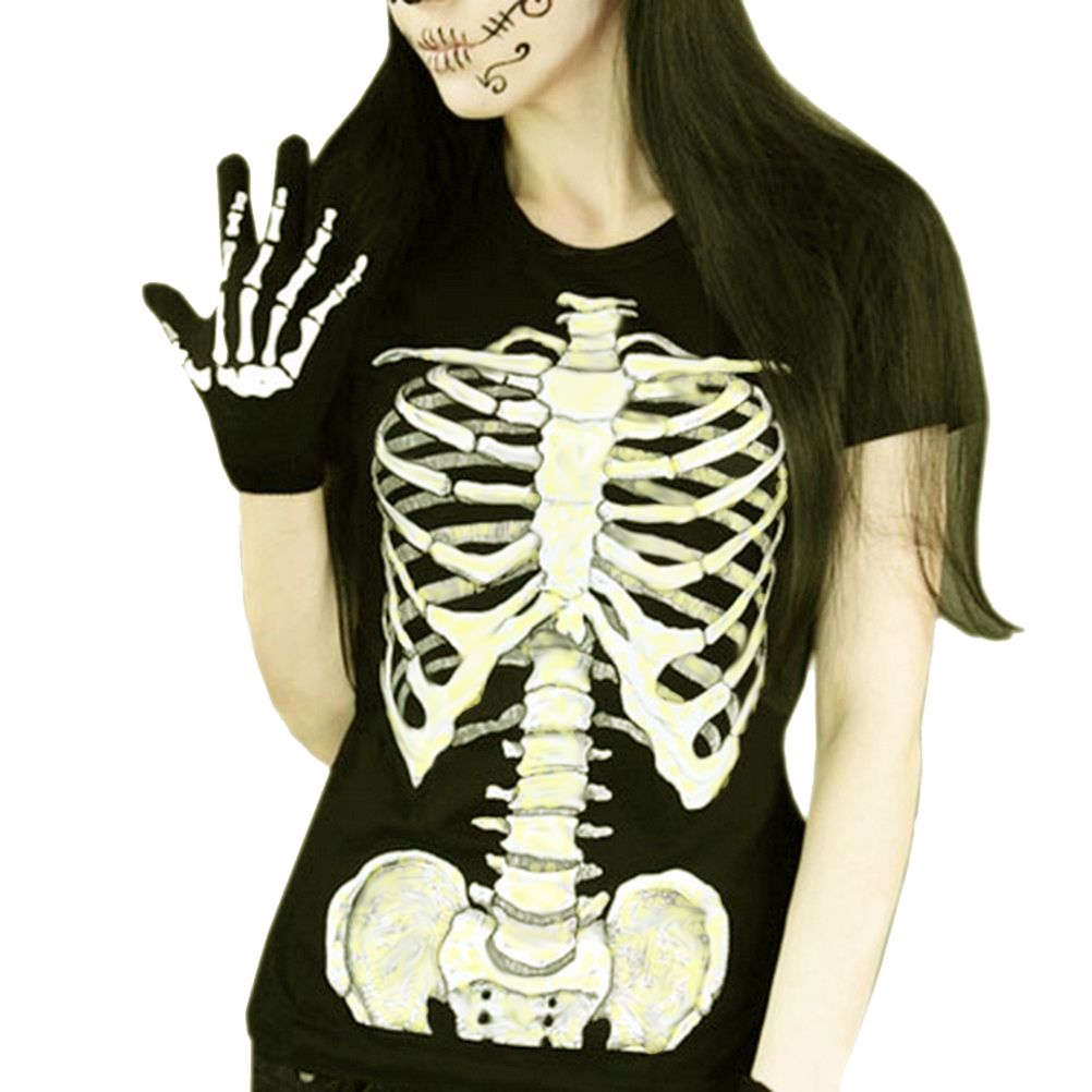 Skeleton black T-shirt