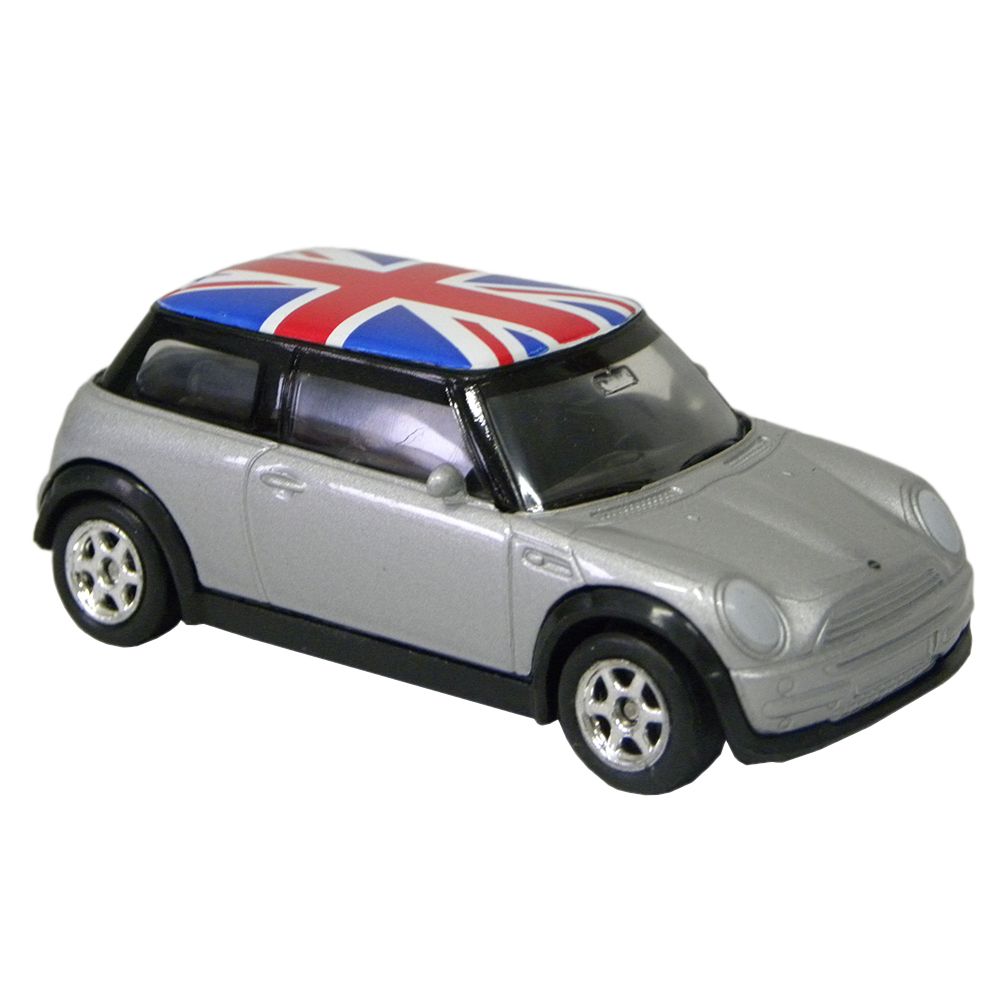 Mini Cooper Union Jack figurine