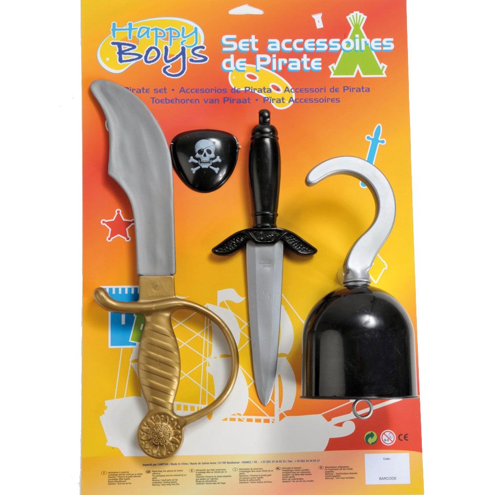 Pirate accessories for children