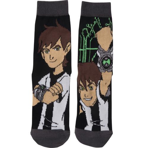 2 pairs Ben 10 socks size 3538