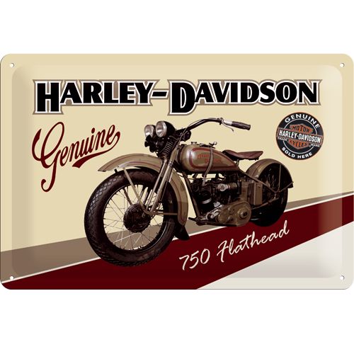 Harley Davidson Genuine small metal plate