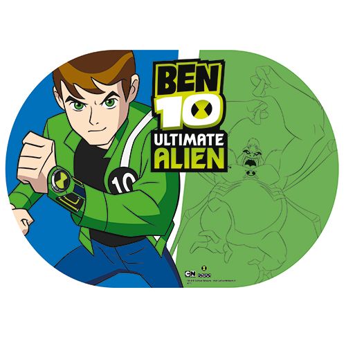 Ben 10 Small Oval Placemat