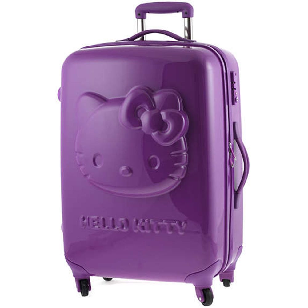 Hello Kitty by Camomilla purple suitcase