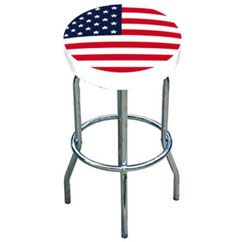 USA Flag bar stool