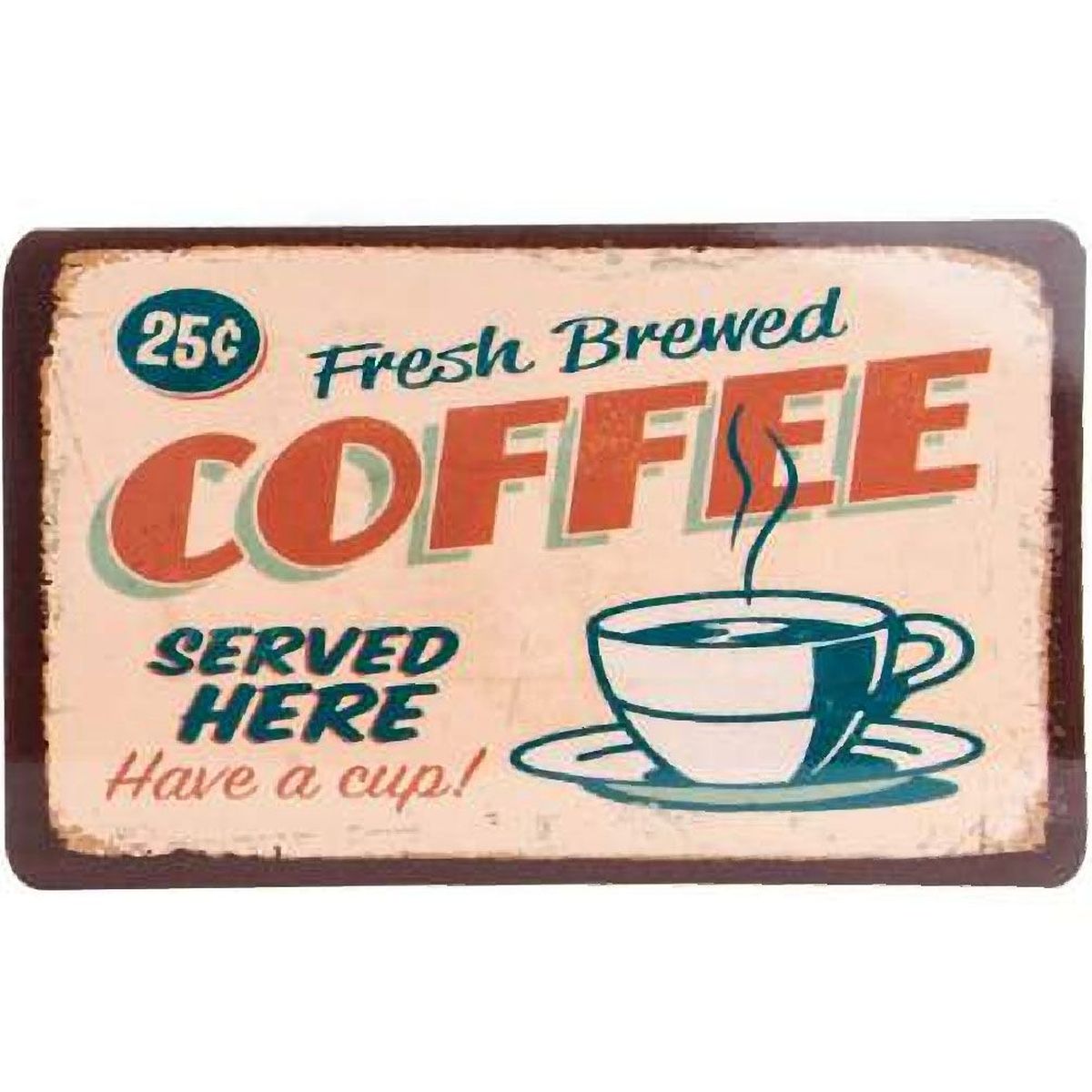 Fresh Brewed Coffee Cutting board 23 x 14 cm