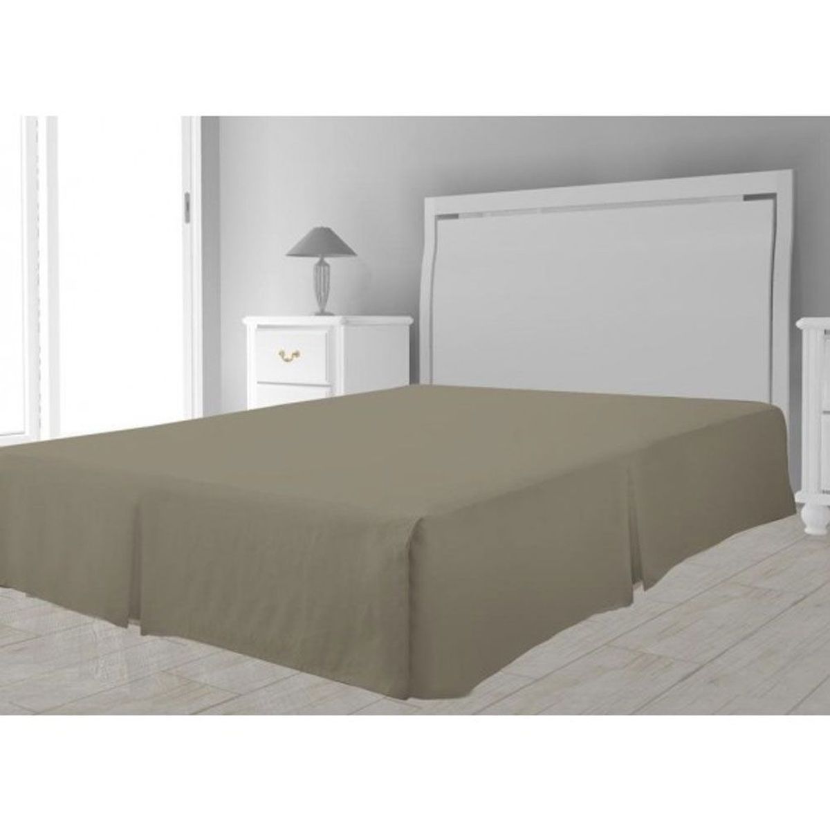 Microfibre bed base cover 160 x 200 cm