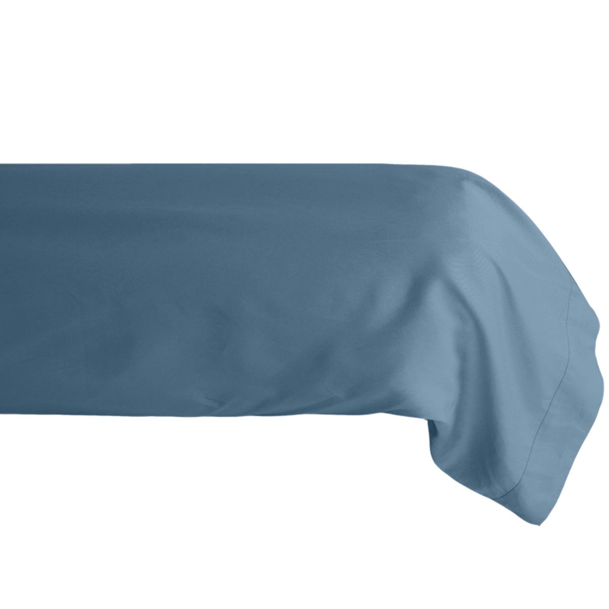Bolster case in cotton percale 80 threads 43 x 190 cm
