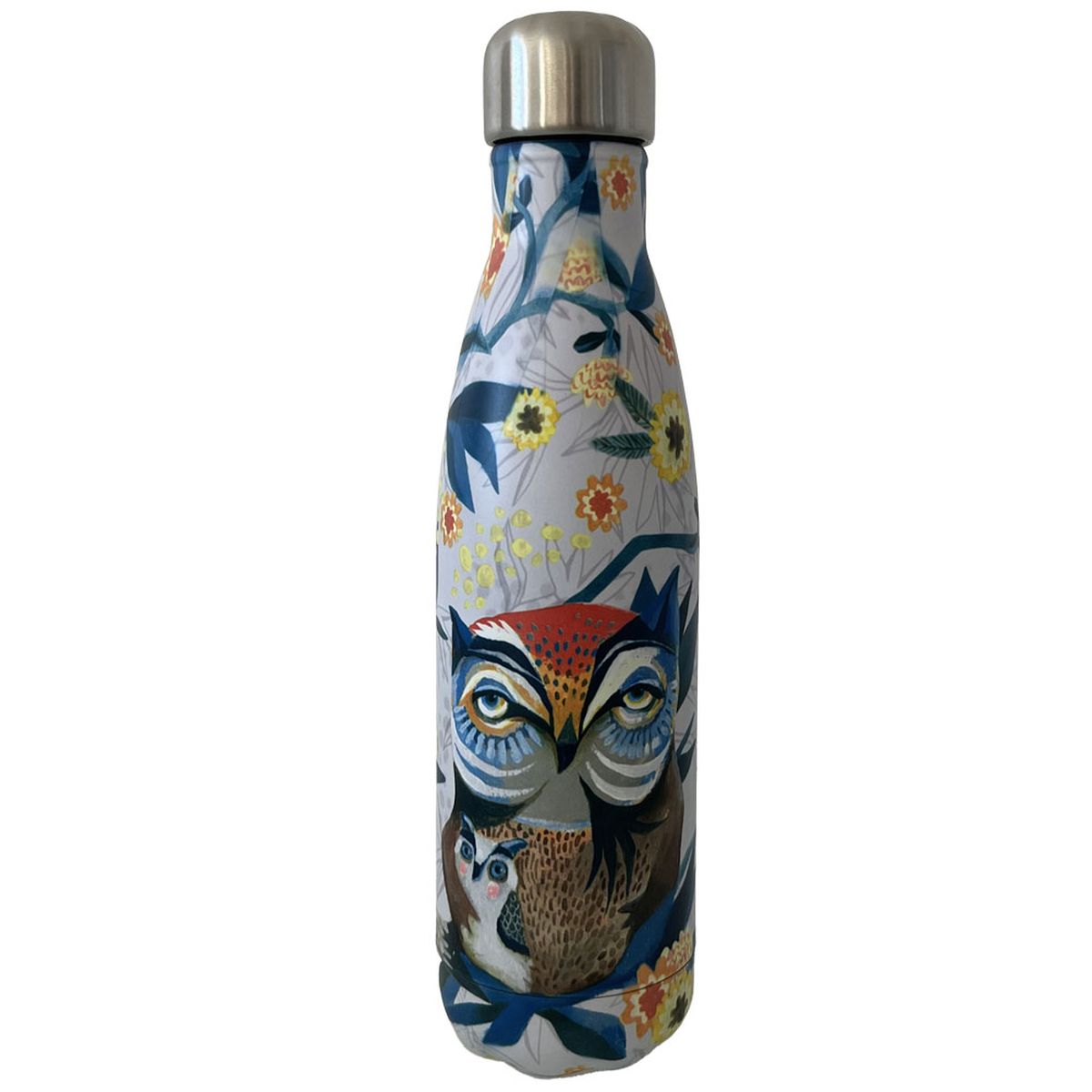 Owls isothermic stainless steel bottle By Allen