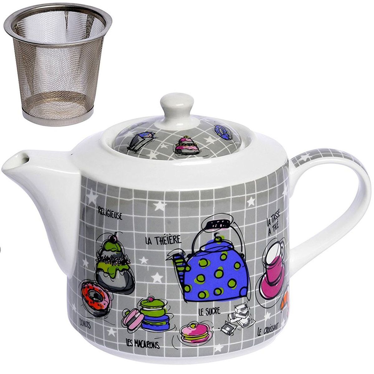 My Little Kitchen Teapot with metal infuser
