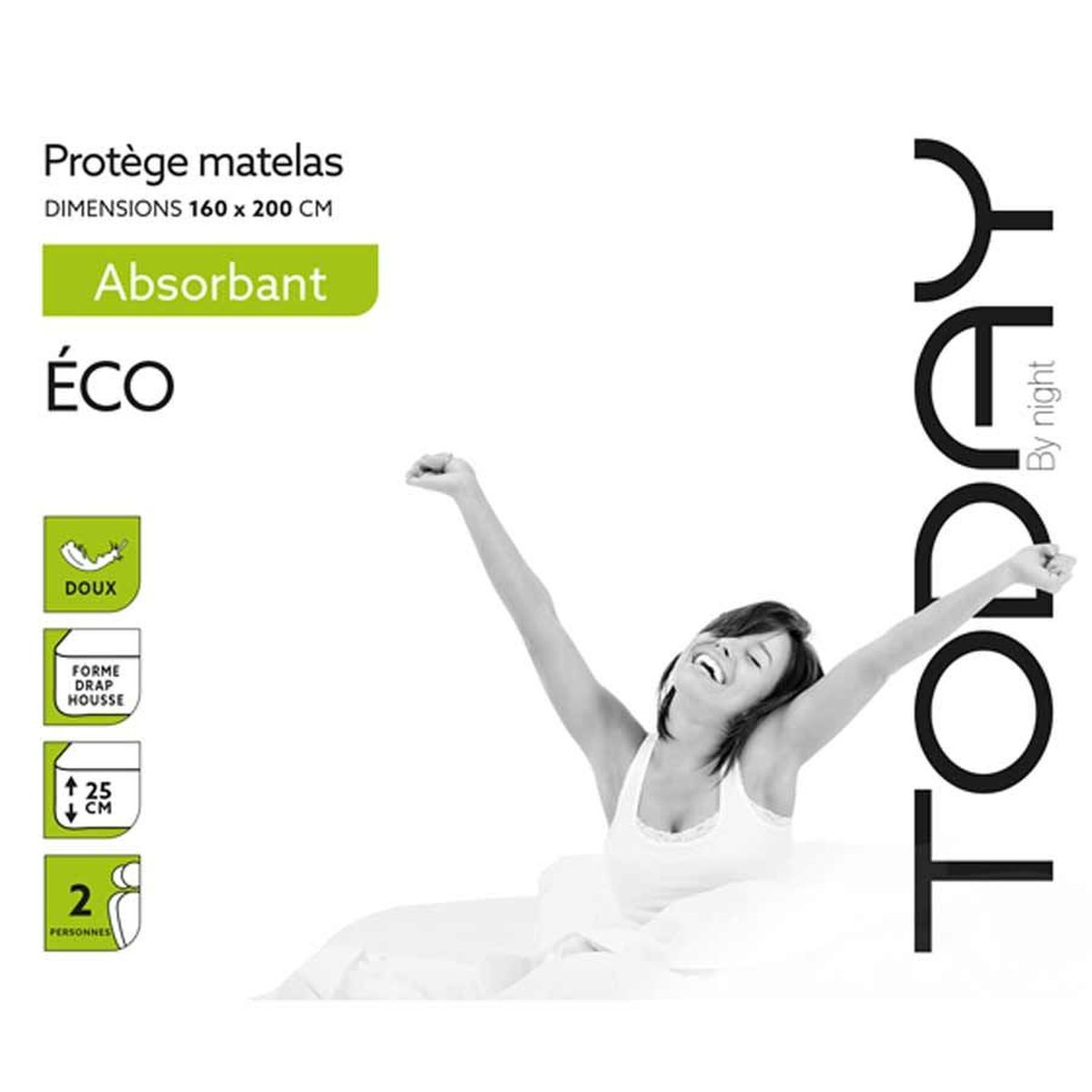 Cotton mattress 160 x 200 x 25 cm - Eco range
