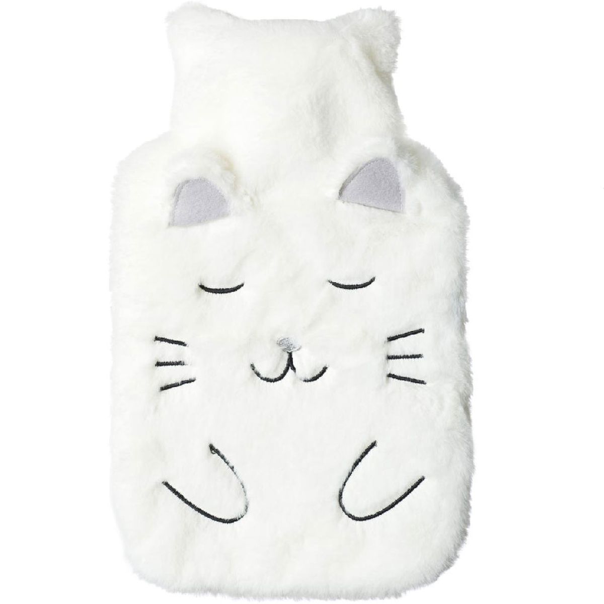 Traditional hot water bottle Cat
