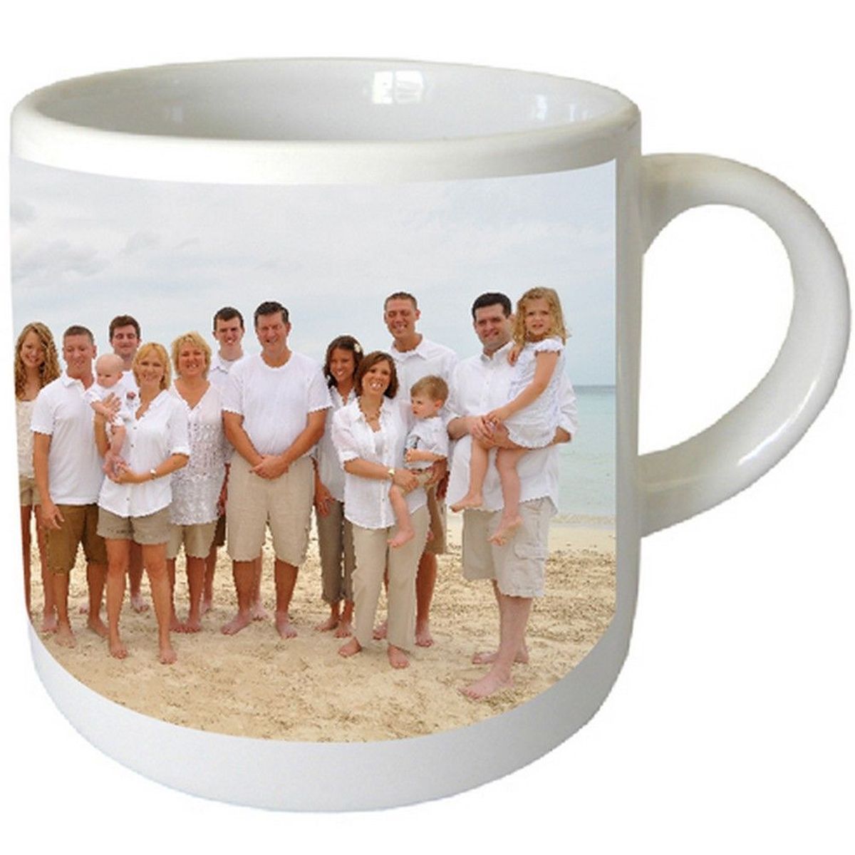Small simple mug with PERSONALIZED PICTURE