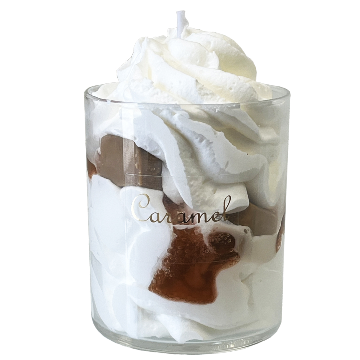 Caramel treat scented candle - Handmade