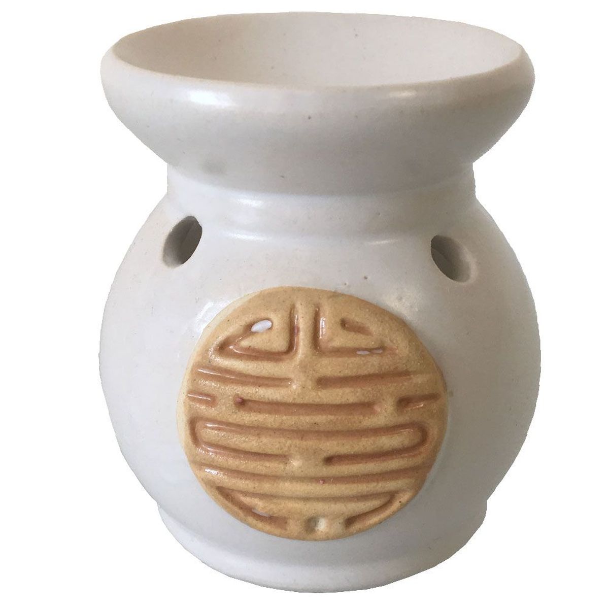 Chinese ceramic perfume diffuser - Beige
