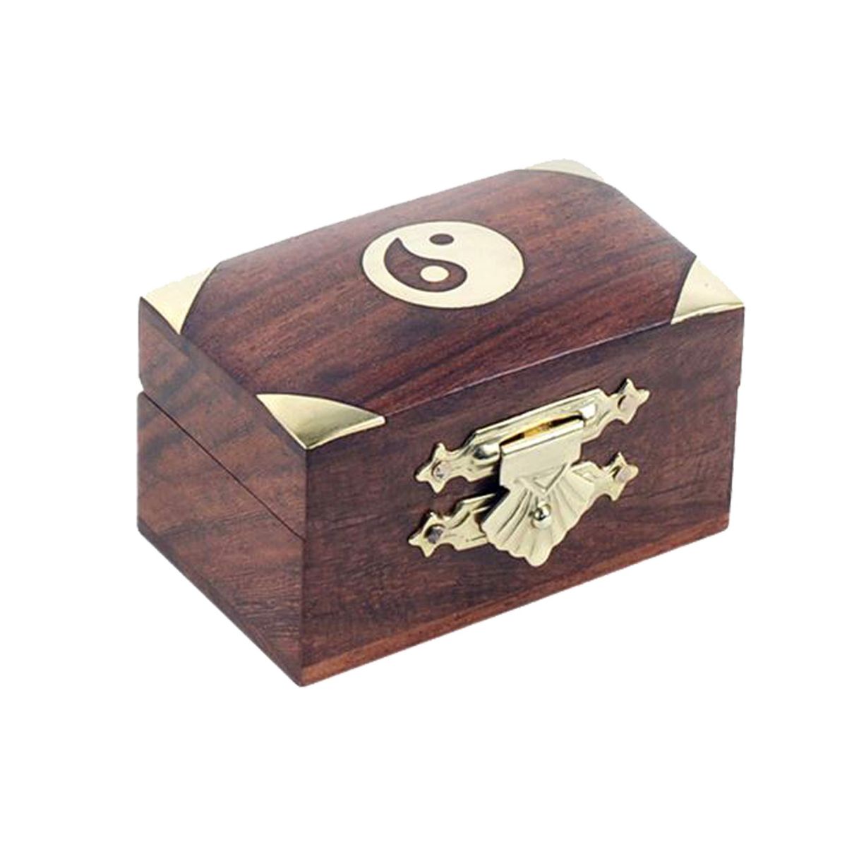 Wooden box with sun