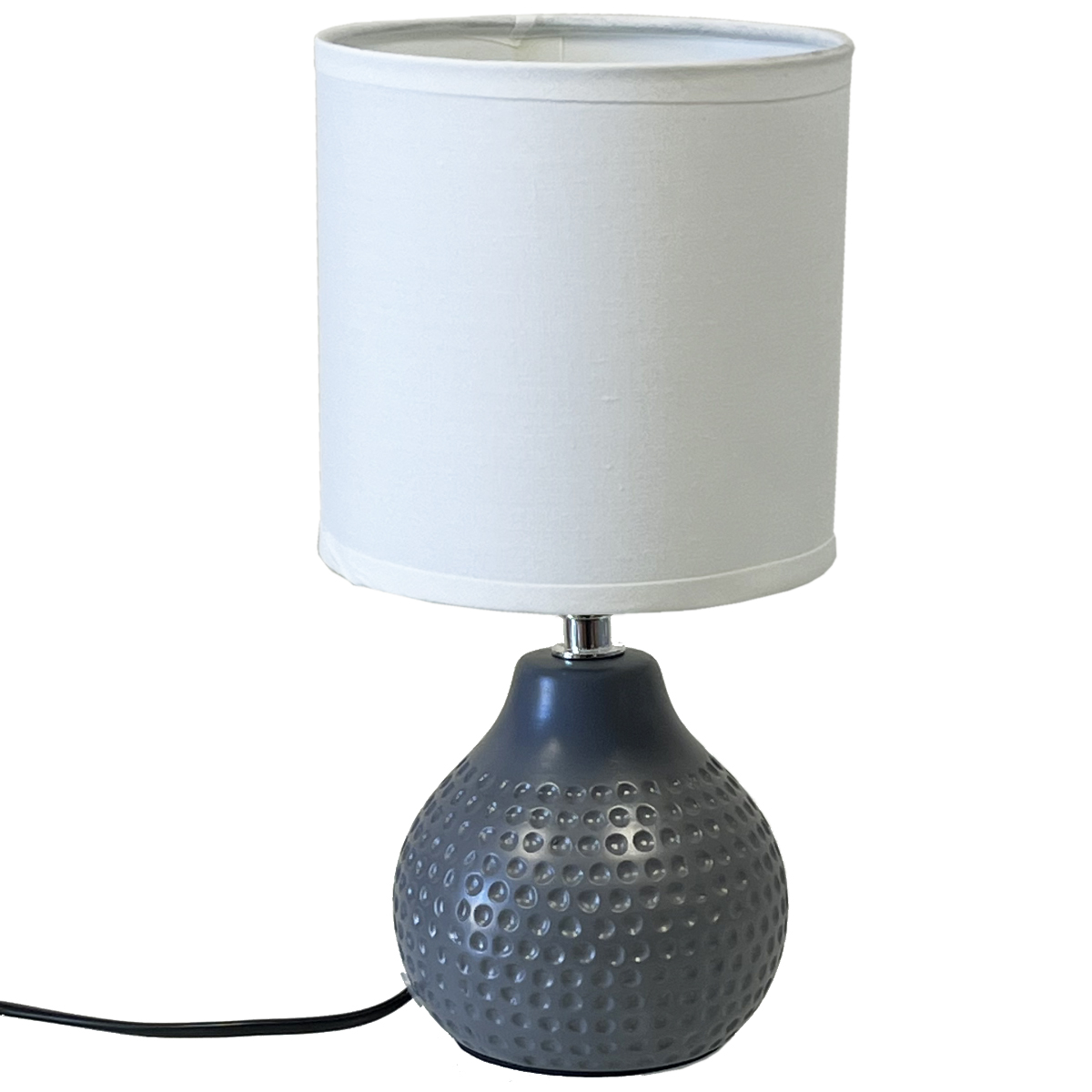 Ceramic lamp 25 cm - Dark Grey
