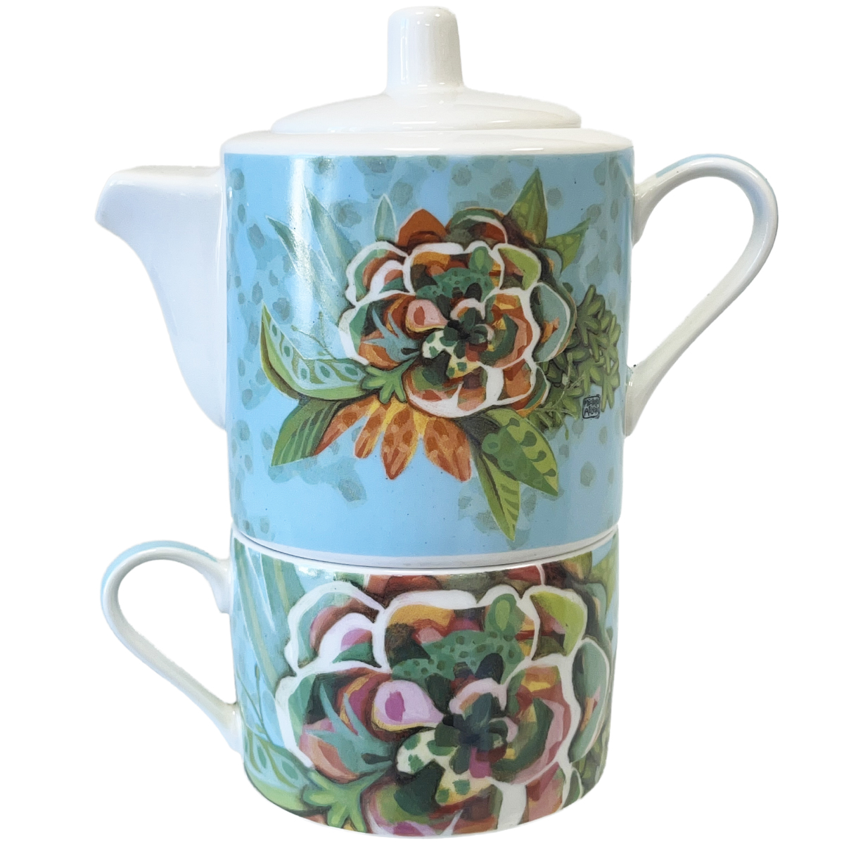 Tea for one Flowers - Allen Designs