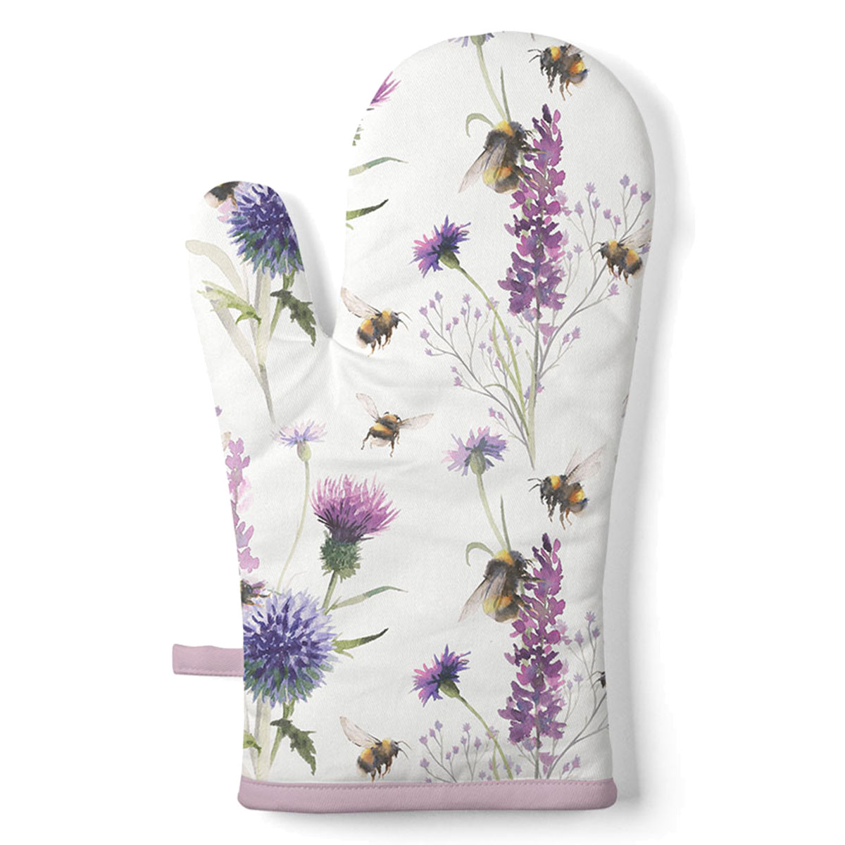 Bumblerees in the meadow Oven Mitt