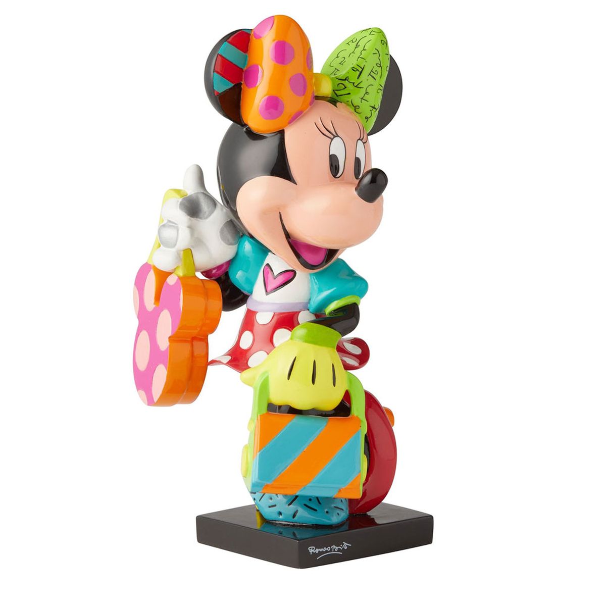Minnie Mouse Fashionista Figurine - Romero Britto
