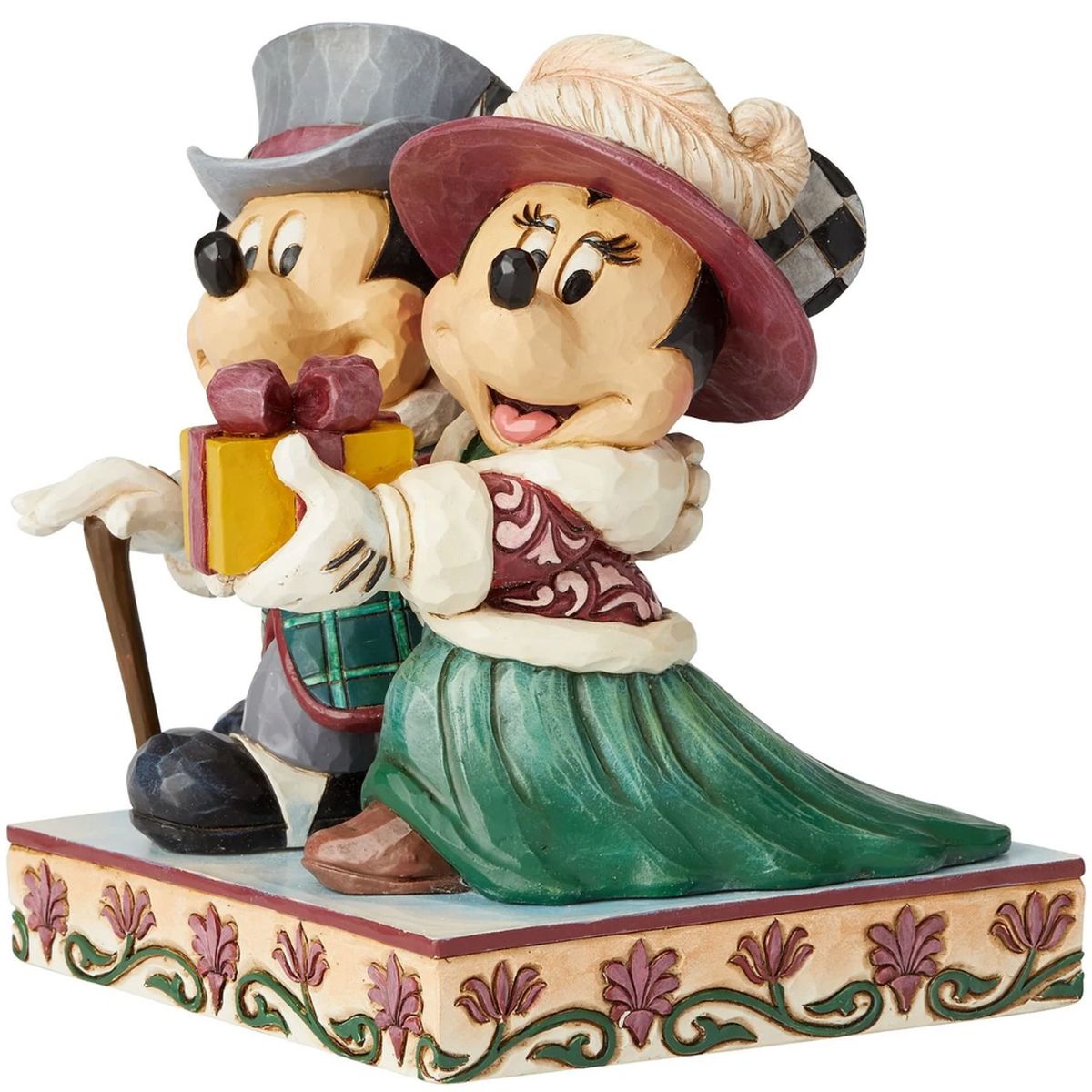 Elegant Excursion - Mickey and Minnie Figurine