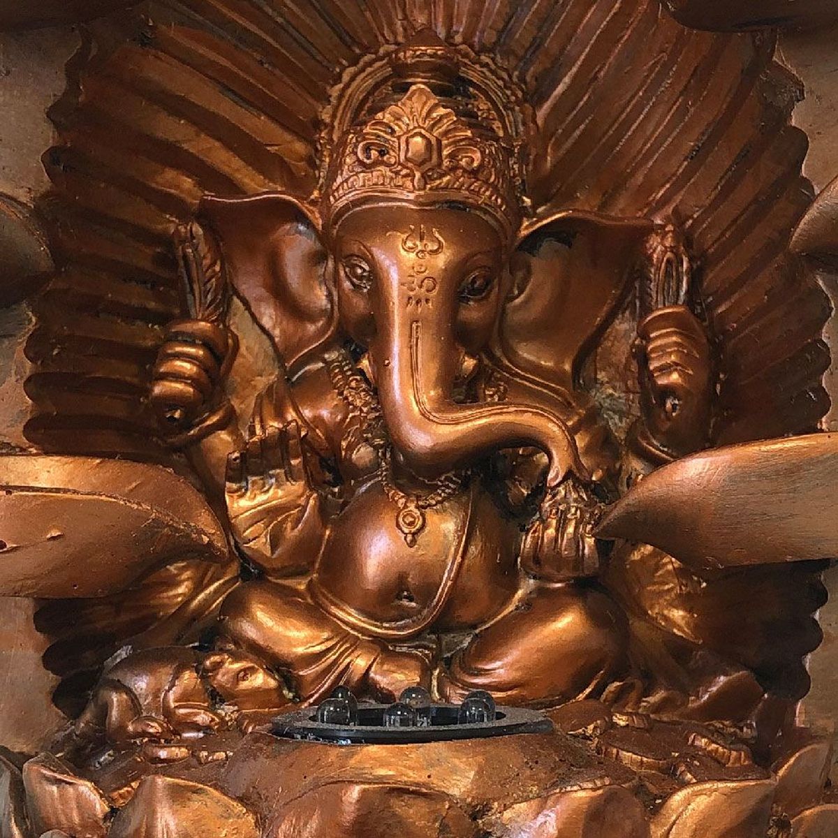 Indoor Ganesh Fountain 28 cm