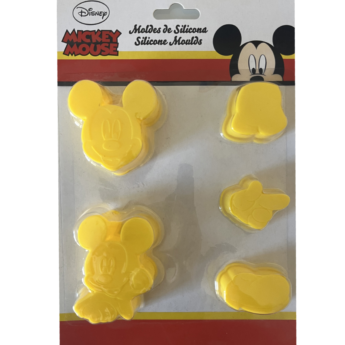Mickey Small flexible molds YELLOW MODEL