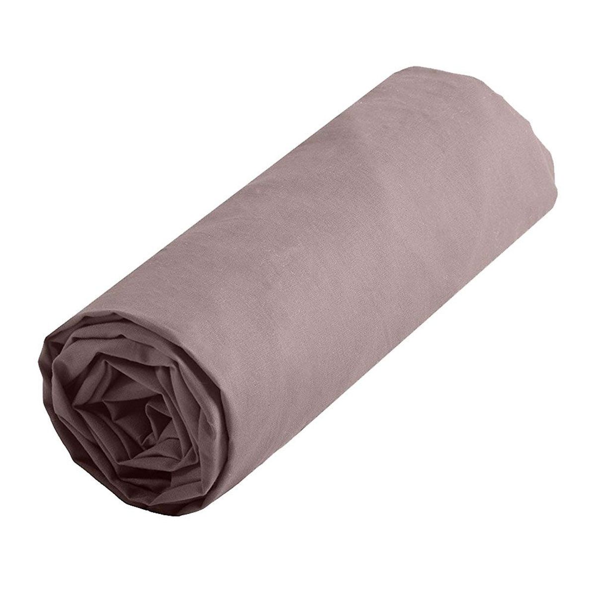 Fitted sheet brown 140 x 190 cm