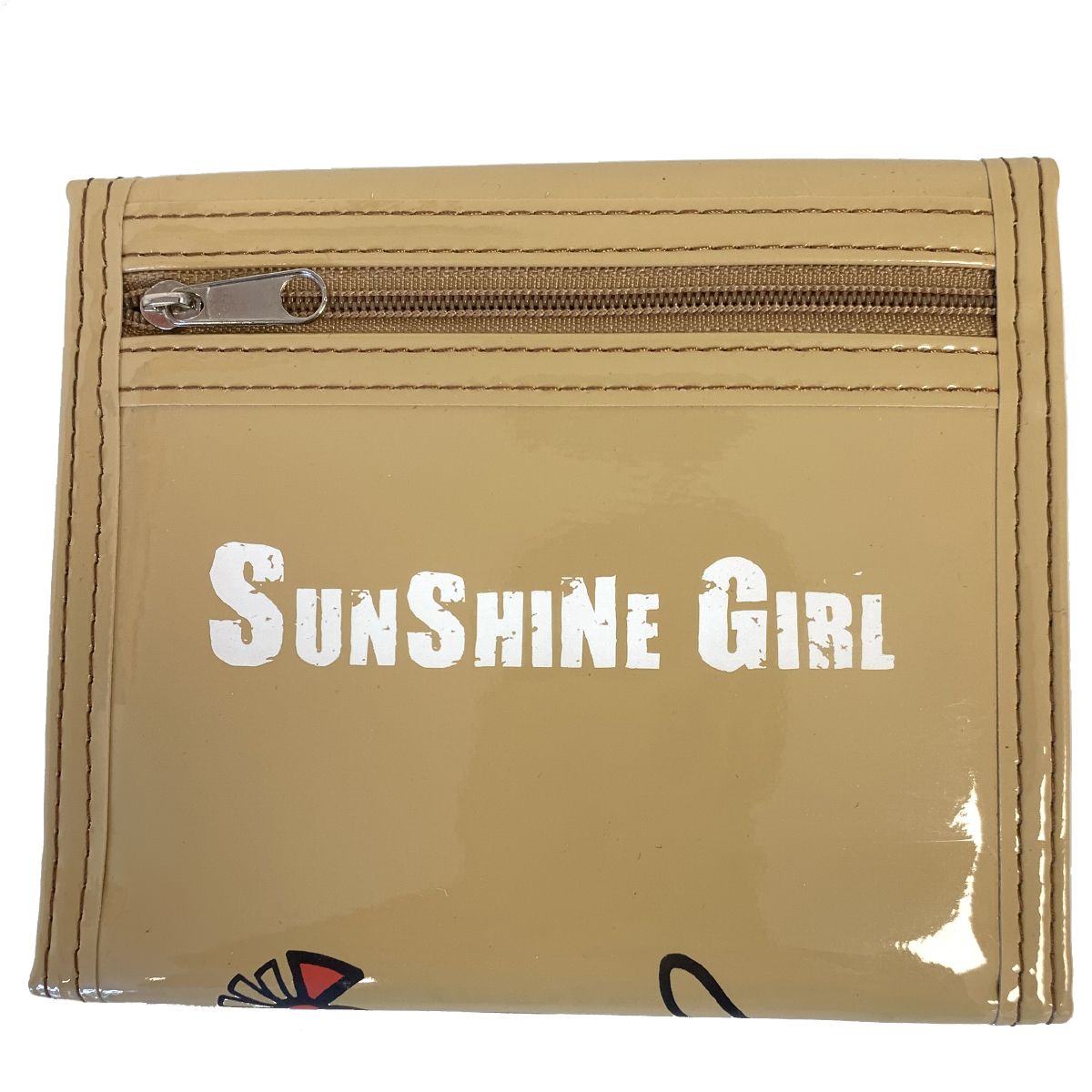 Little Miss Sunshine beige wallet