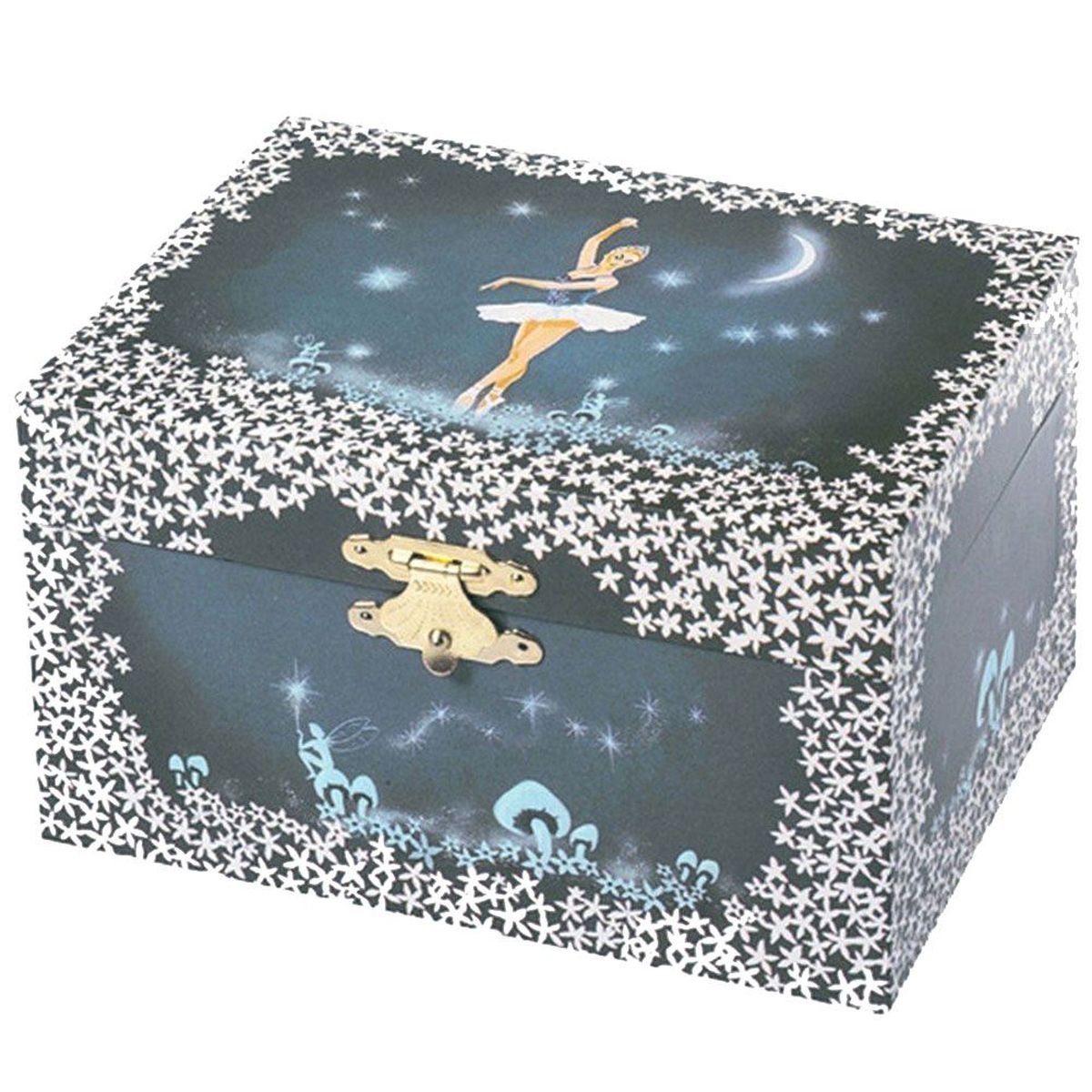 Dancer Ballerina jewelry box -  Phosphorescent