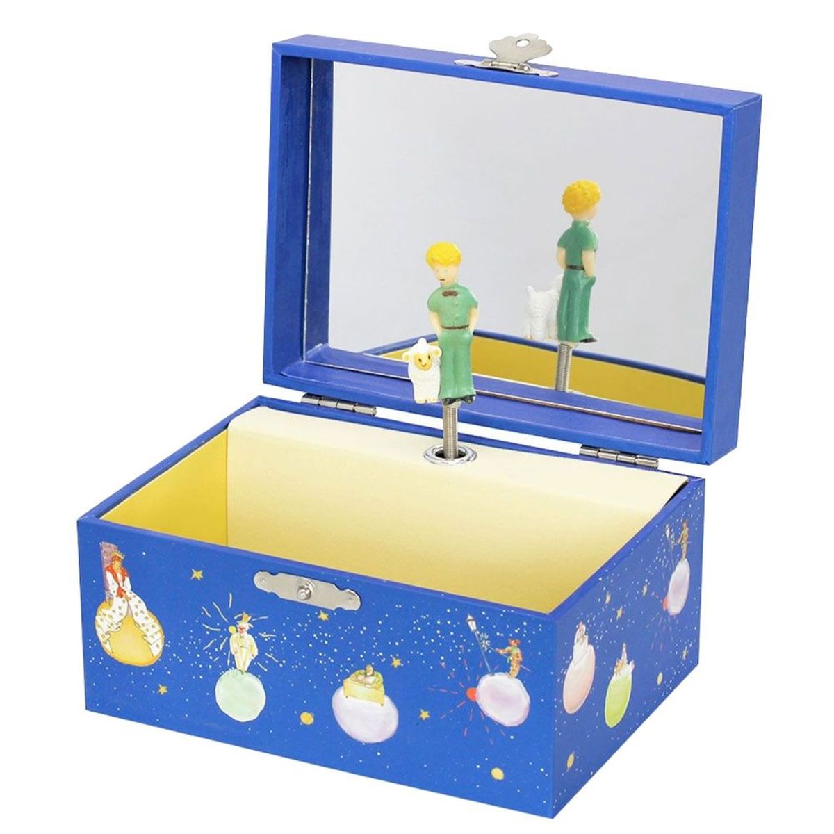 The little Prince Navy Blue jewelry box - Phosphorescent