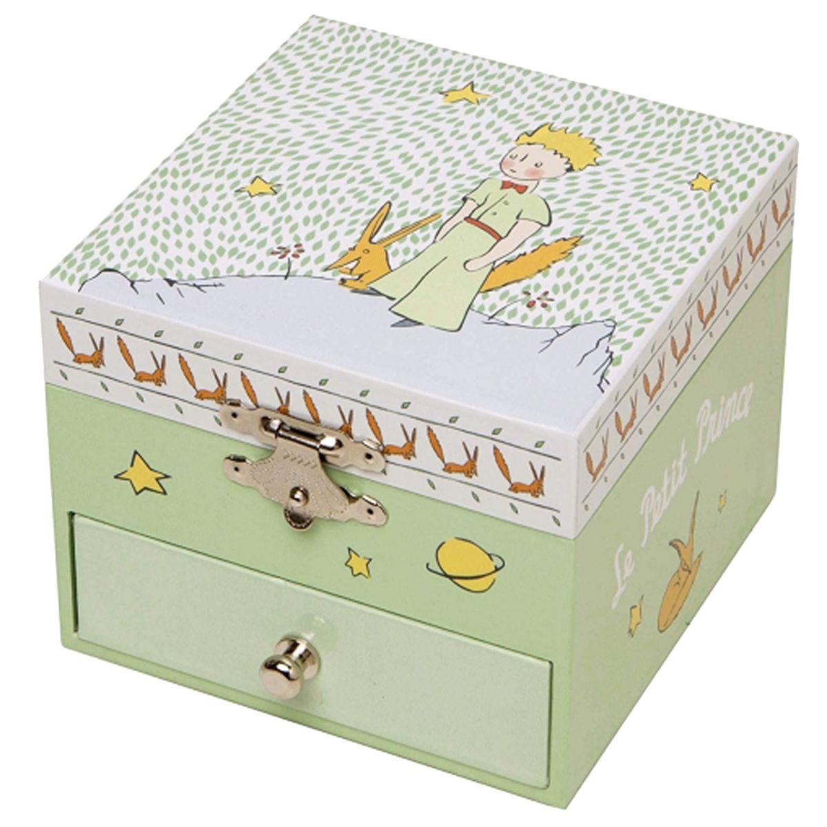 The little Prince Green jewelry box