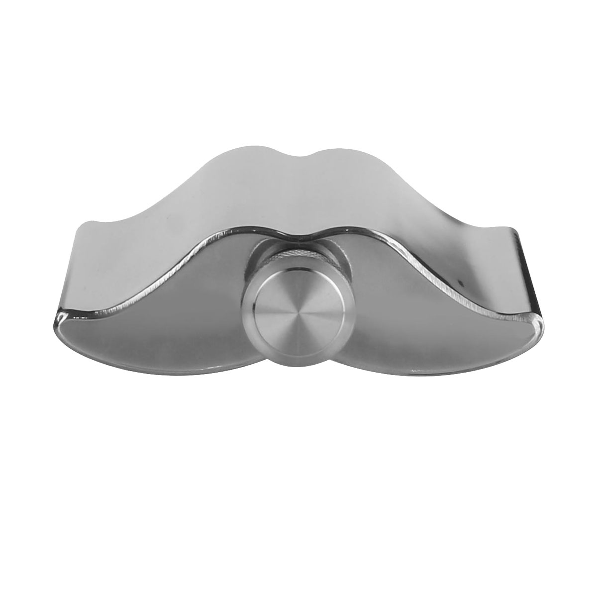 Stainless steel mustache flask