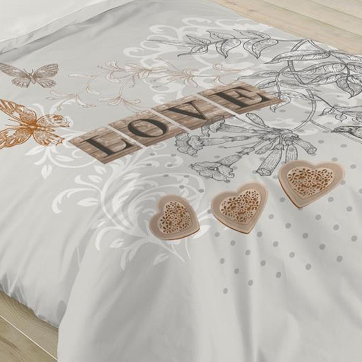 CLEMENCE Charming Dekor Bedclothes 140 x 200 cm