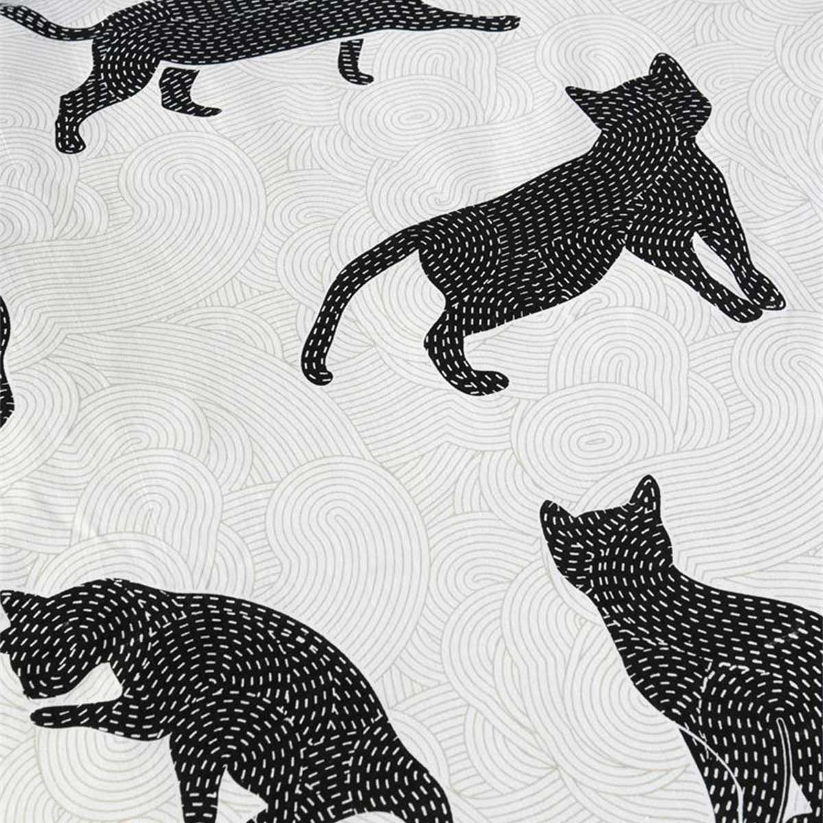 Black Cat Bedclothes 220 x 240 cm