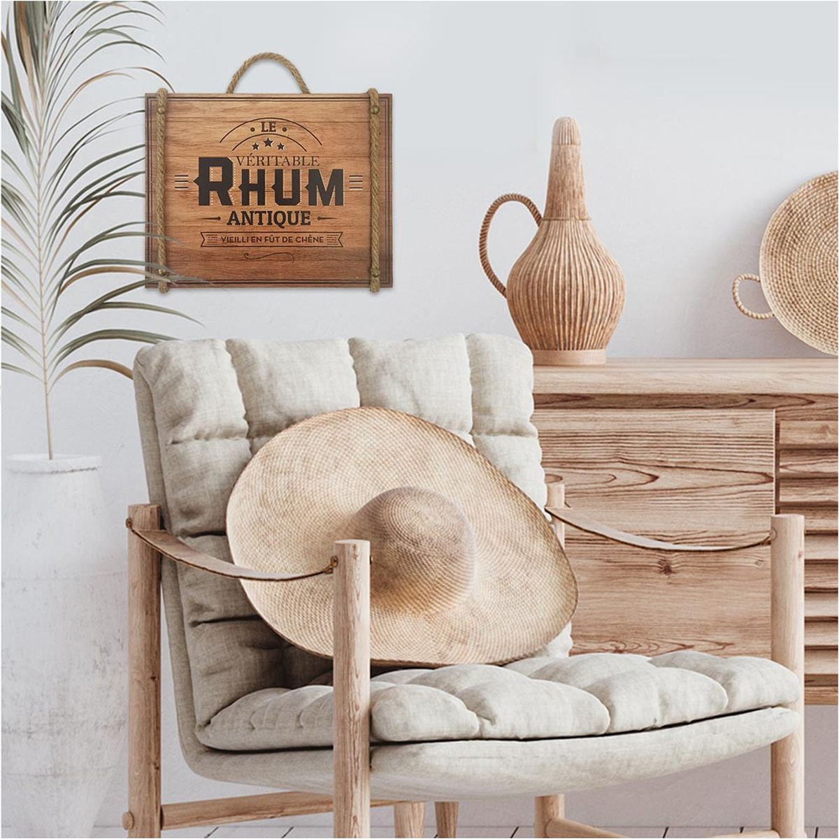 Wall decoration - Real Rum