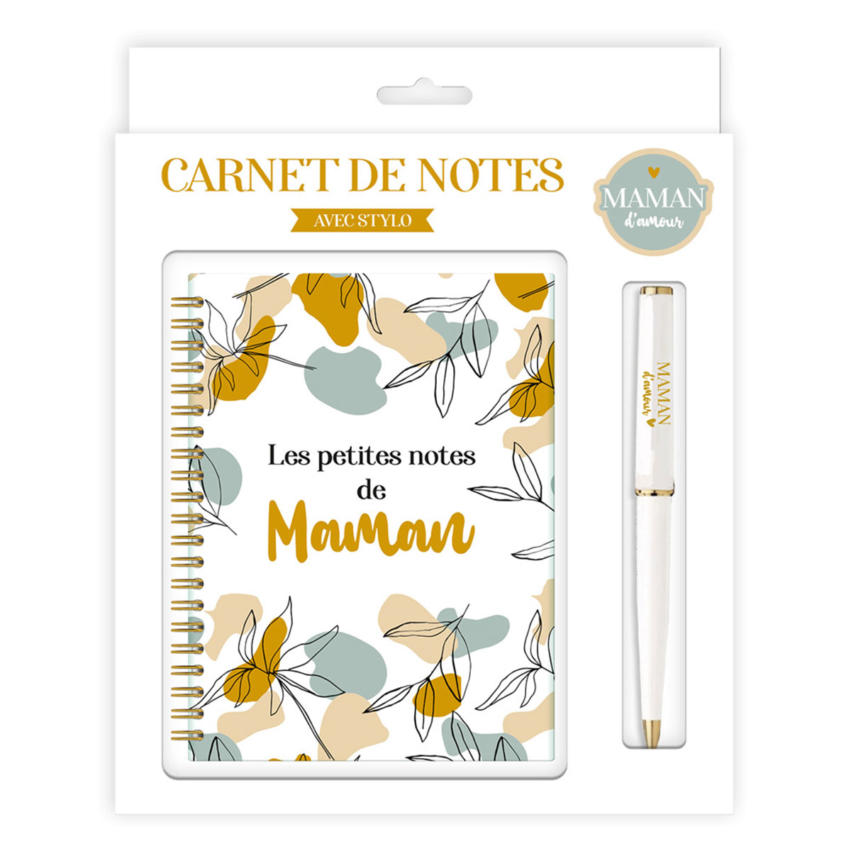 Notebook and pen gift set - Les petites notes de maman