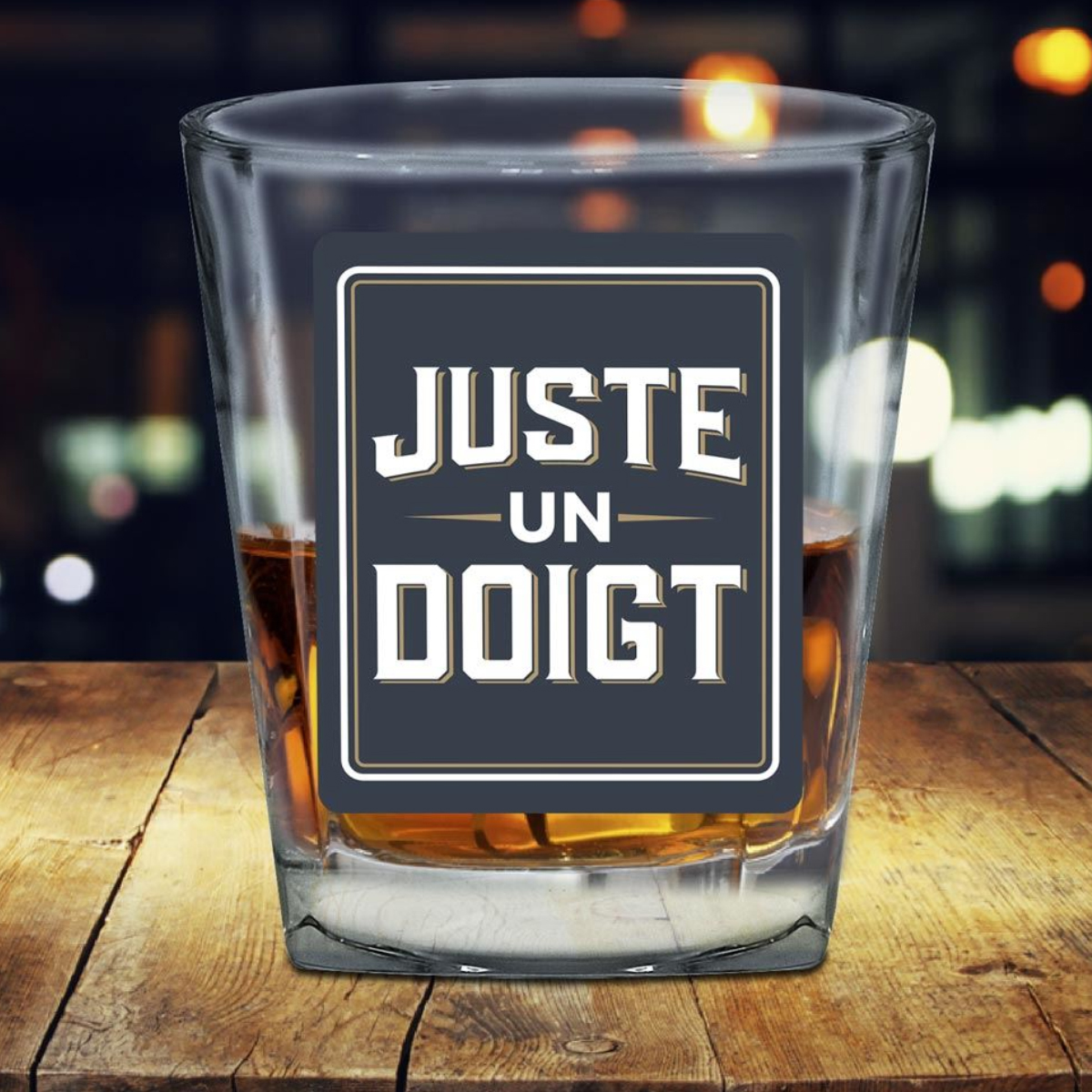 Whiskey glass - juste un doigt