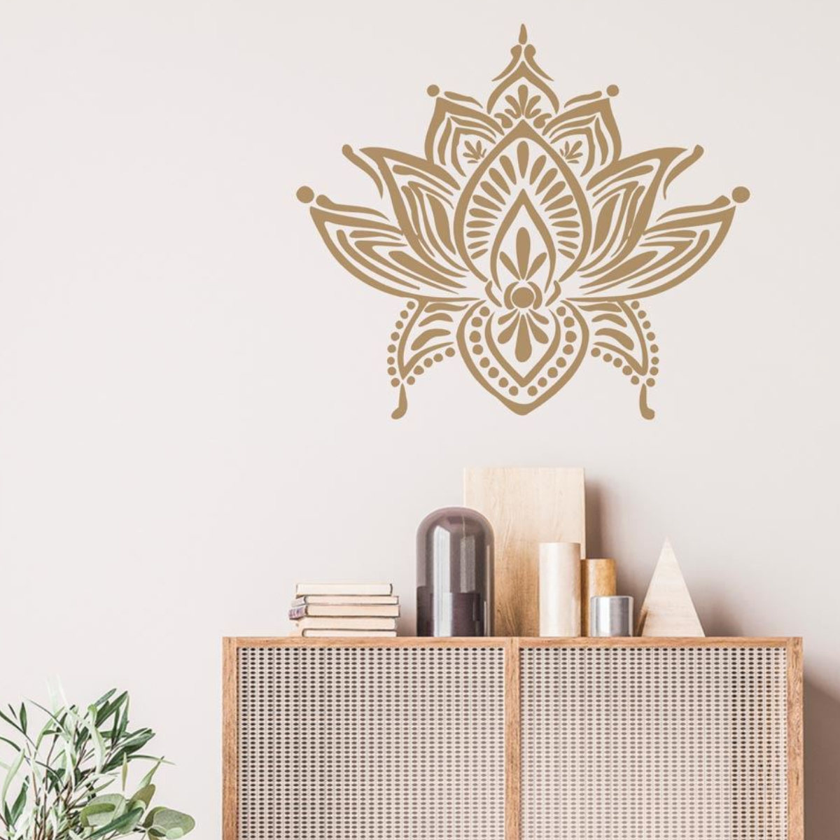 Lotus wall stickers