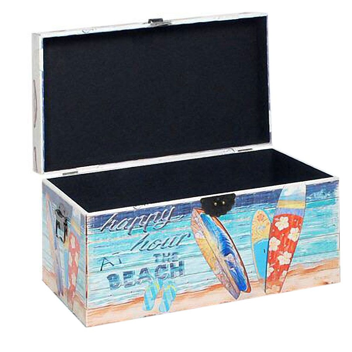 Retro Beach and Surf box 45 cm