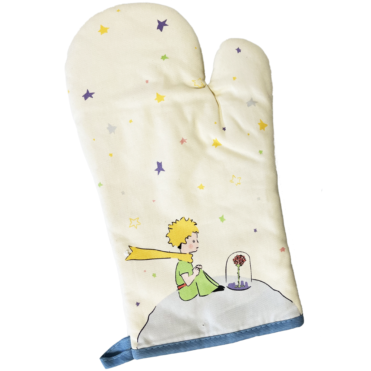 Cotton glove and pot holder The Little Prince by St Exupry