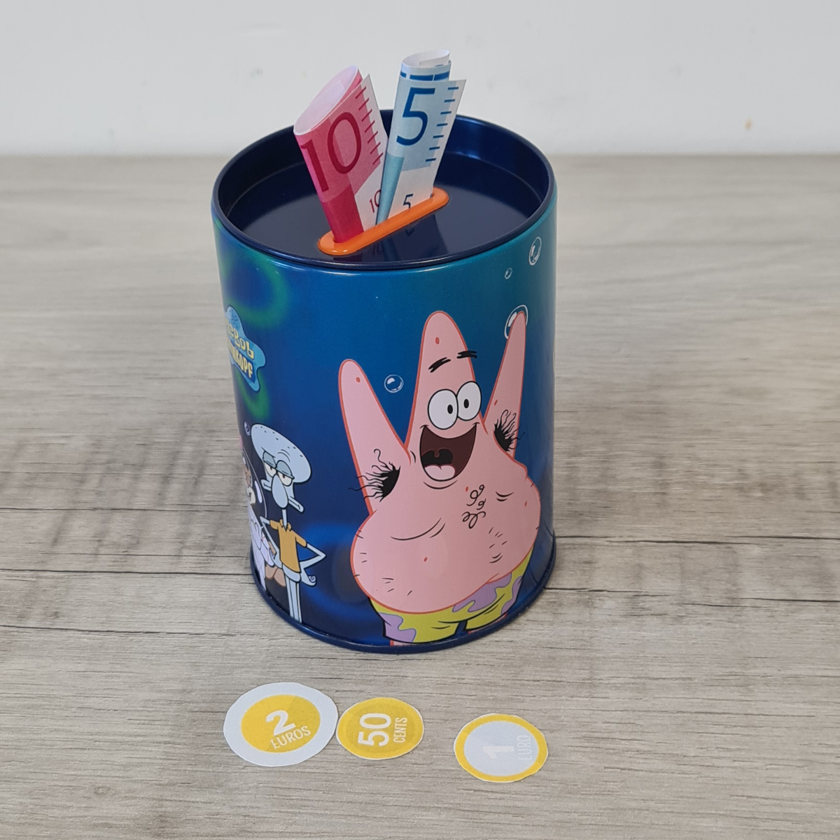 SpongeBob metal money box