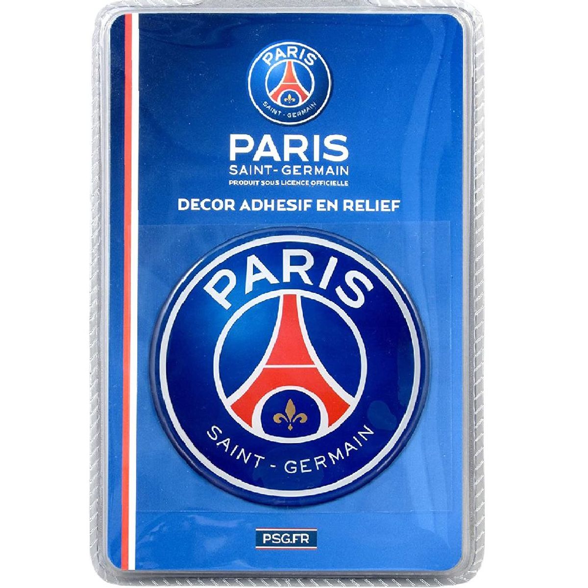 Adhesive decoration in relief PSG