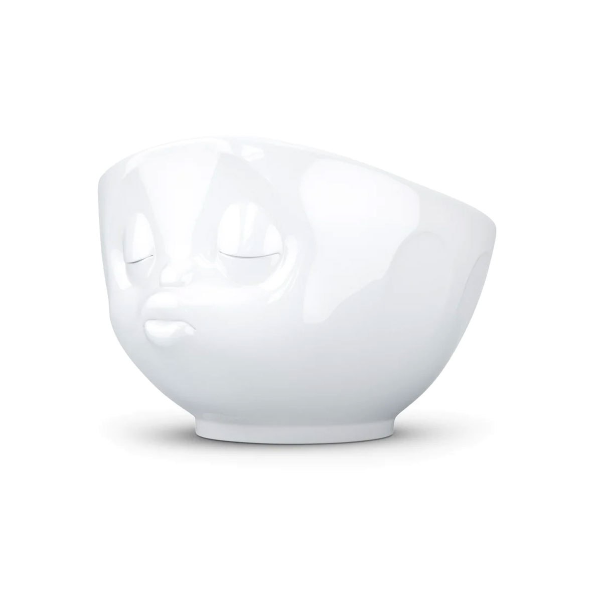 Large white porcelain bowl Tassen 500 ml - Kiss