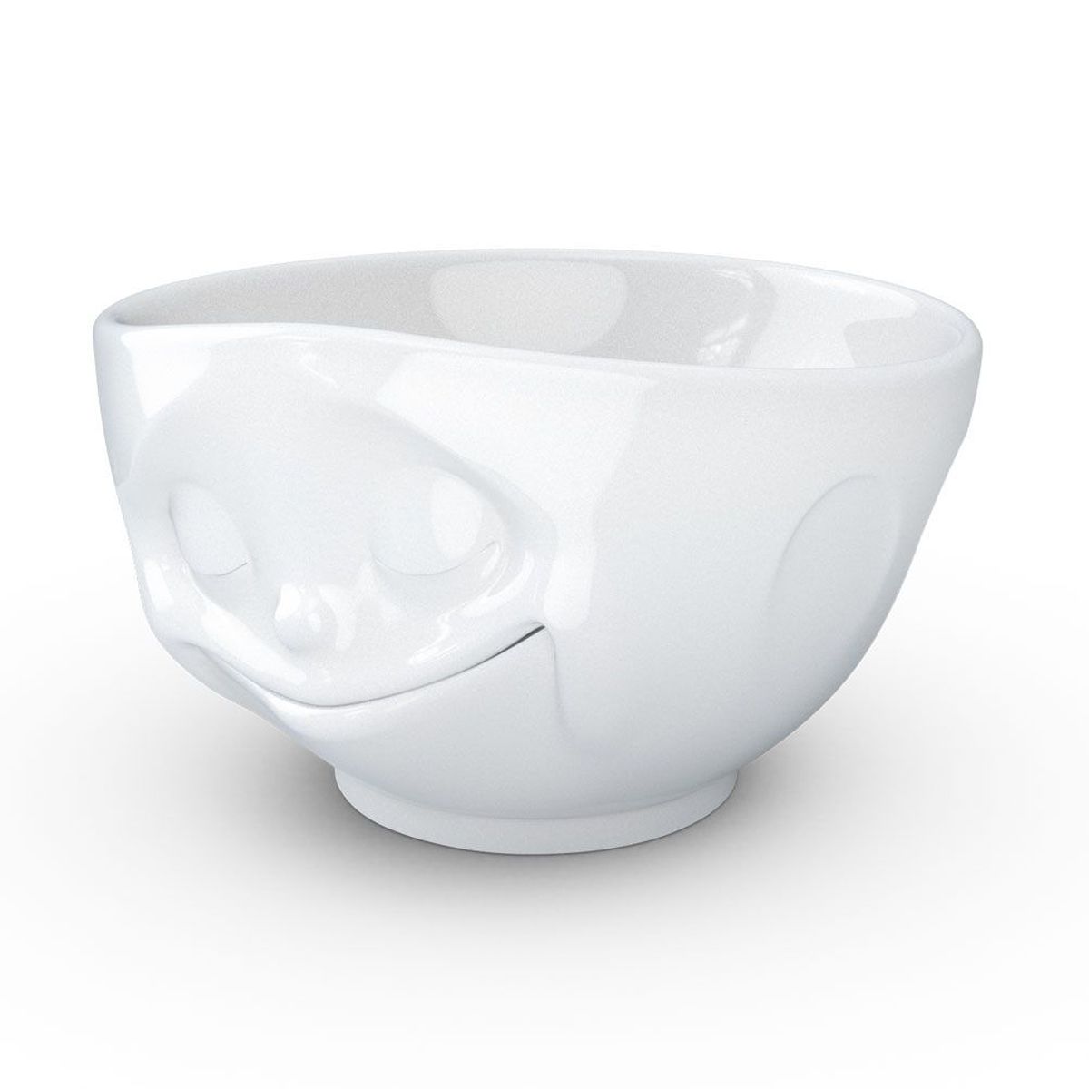 XL Mood Porcelain Bowl by Tassen 1000 ml - Happy