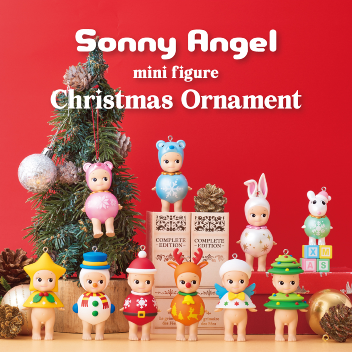 Sonny angel tree ornament - series christmas 2022