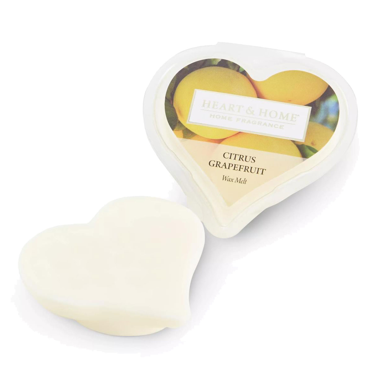 Heart and Home Wax Melts - Grapefruit and Citrus - 12 hours