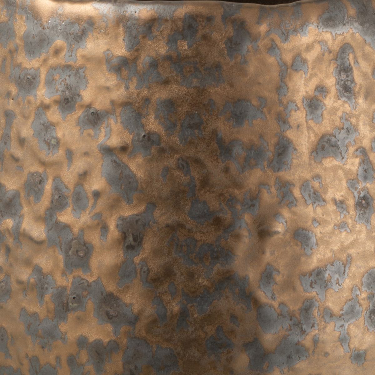 Copper ceramic pot cover