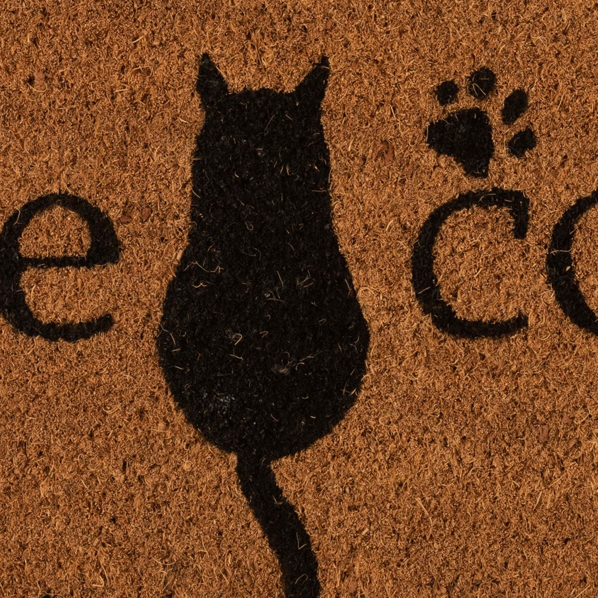 Cat Welcome Coconut fibers Doormat 59 cm