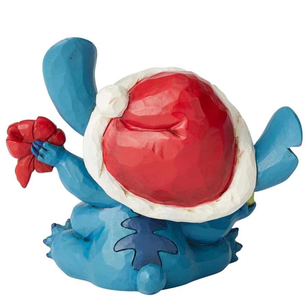Bad Wrap - Stitch with Santa Hat Figurine