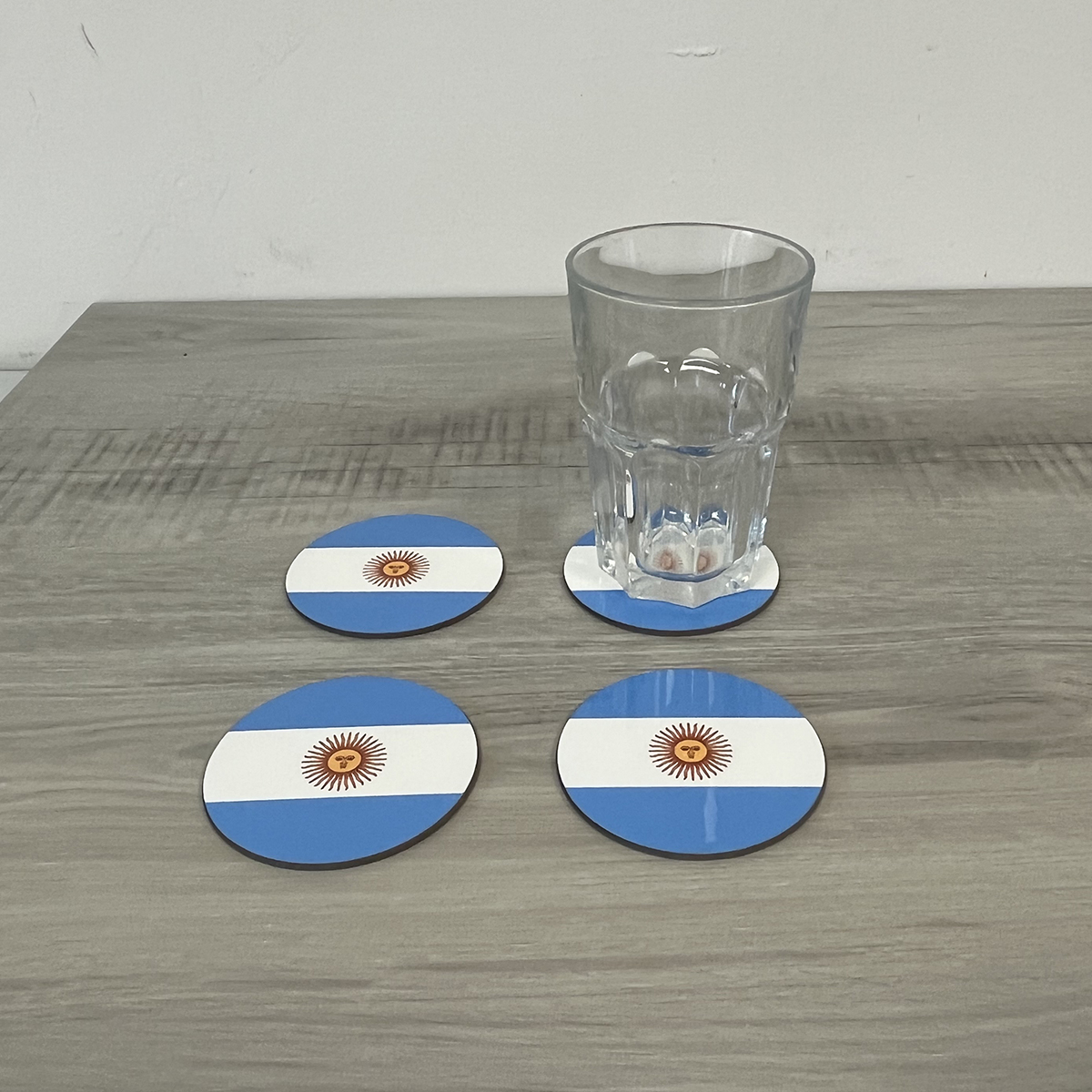Set of 4 coasters Argentina by Cbkreation